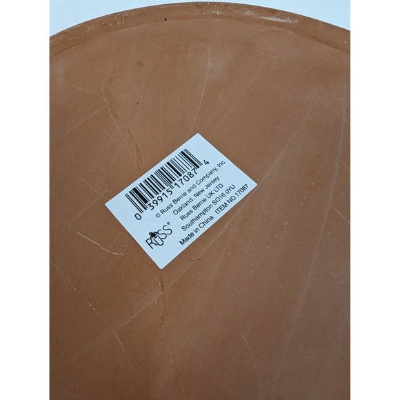 Russ Berrie & Co Deep Dish 9 1/2” Pie Plate Holiday The Secret Ingredient Is Lov - Picture 7 of 9